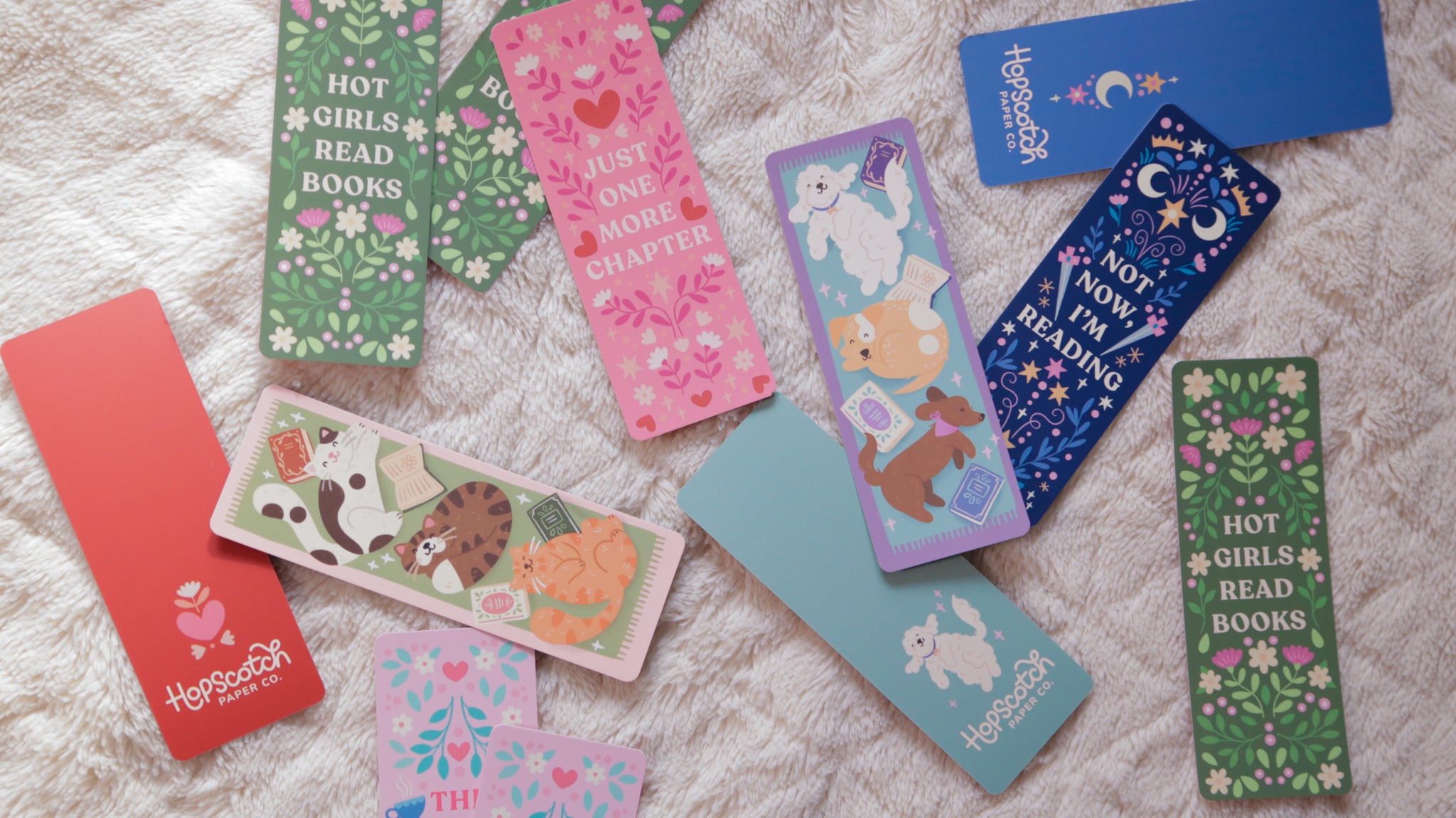 New Product: Bookmarks by Hopscotch Paper Co