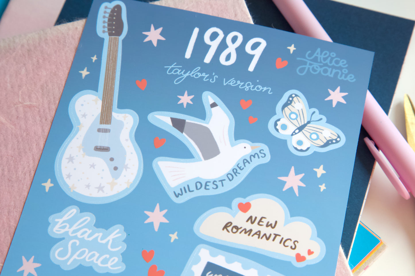 Taylor Swift Sticker Sheets - Individuals