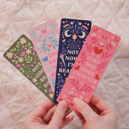 4x Bookmark Bundle - Book Quotes