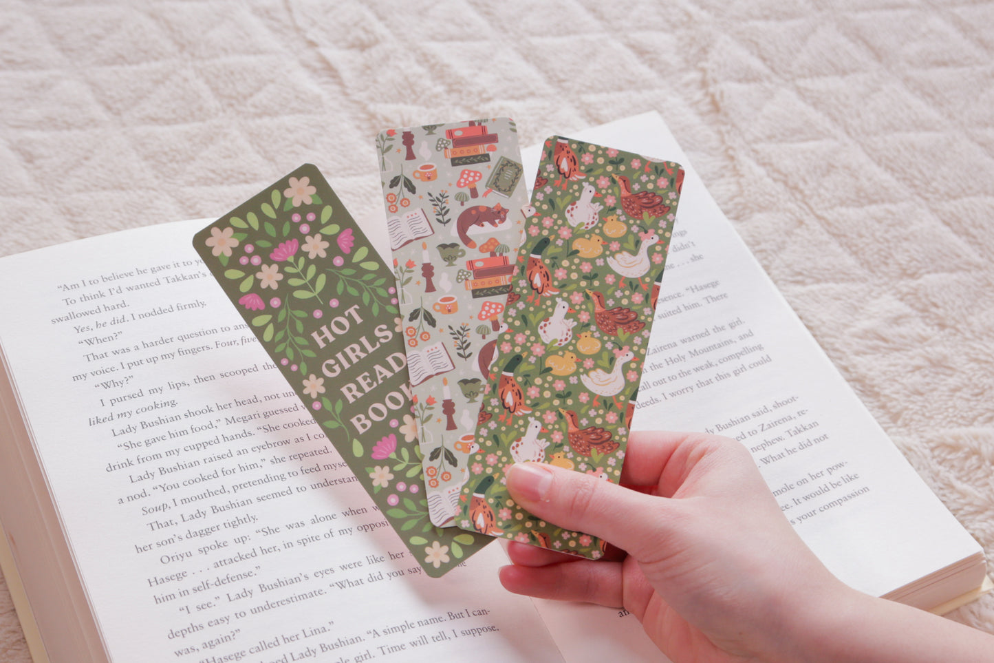 Light Academia Bookmark | Hand-Illustrated, Tear-Proof & Water-Resistant