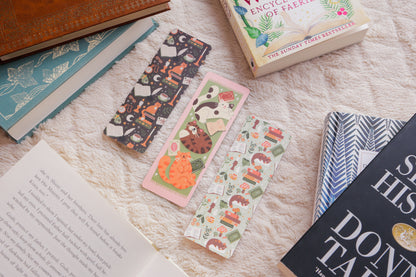 Light Academia Bookmark | Hand-Illustrated, Tear-Proof & Water-Resistant