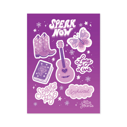 Taylor Swift Sticker Sheets - Individuals