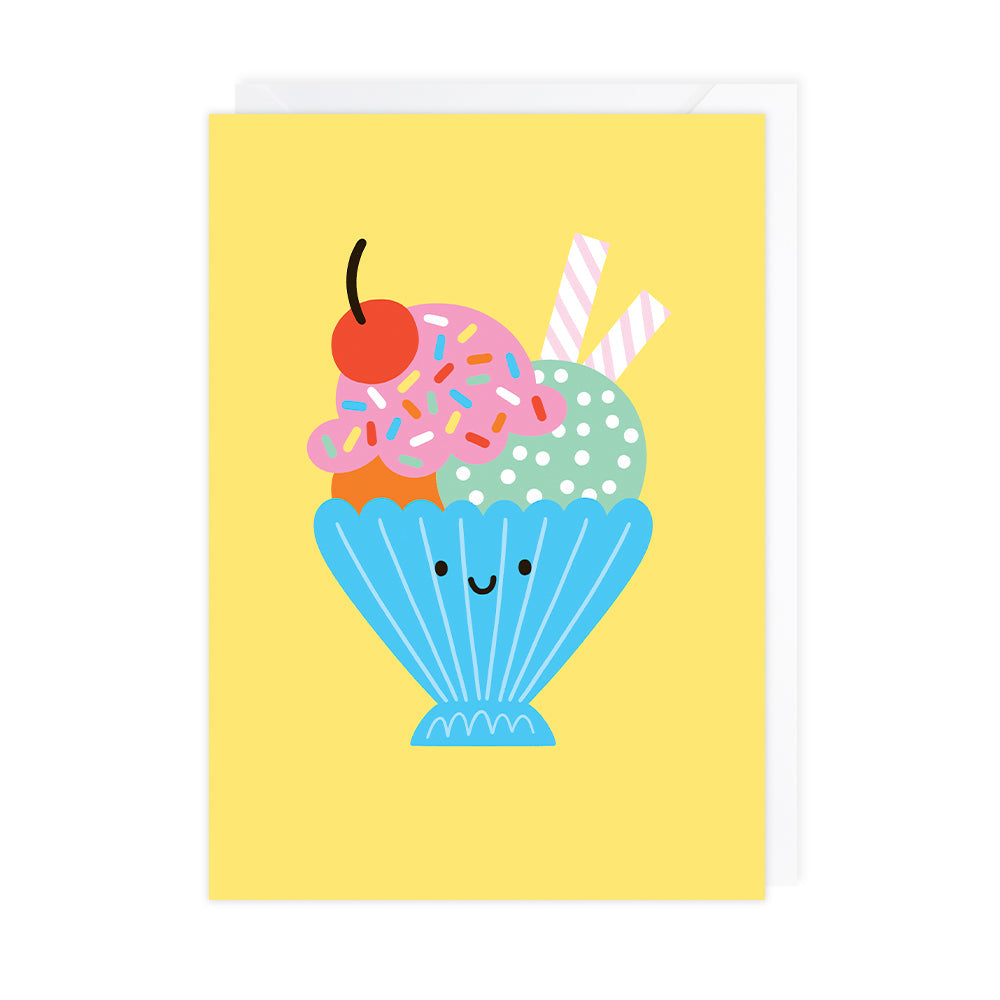 Happy Ice Cream, Birthday Card