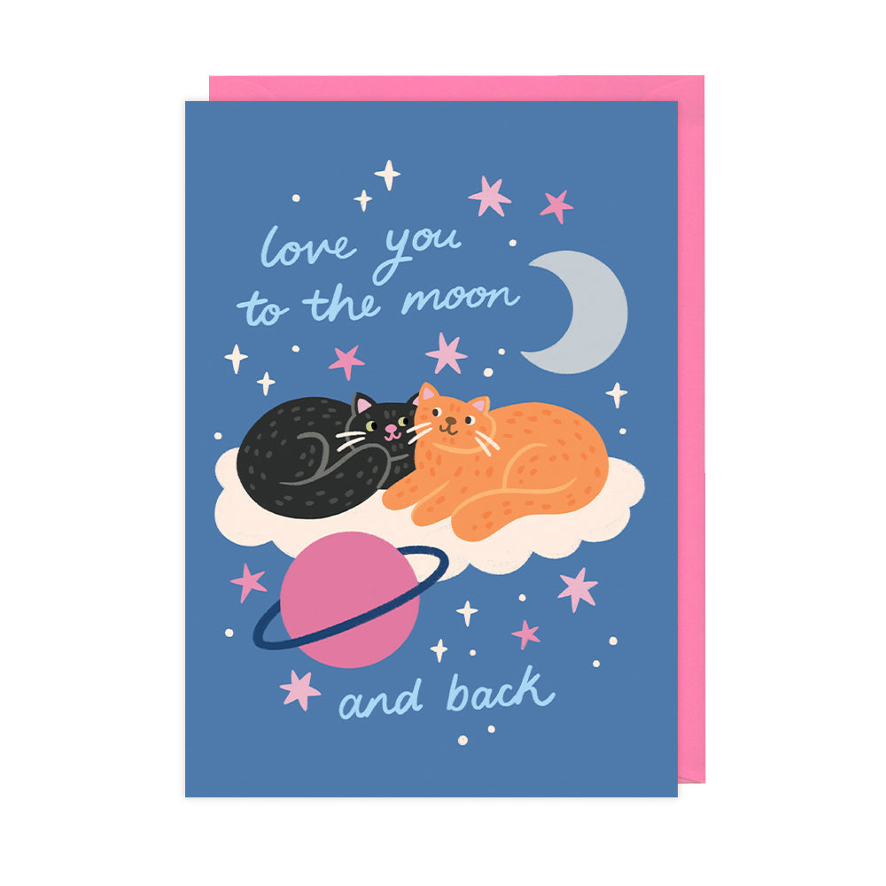 Moon & Back, Valentine's Day Card