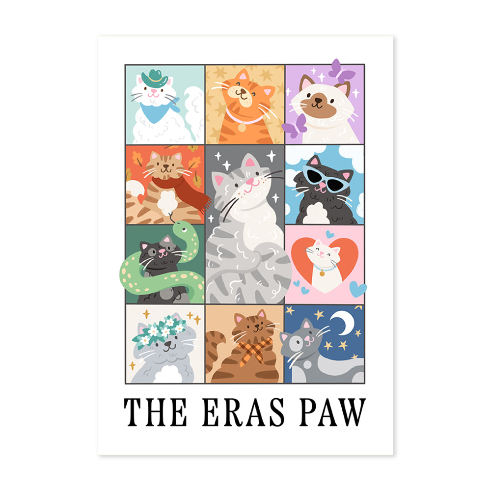 Eras Paw Taylor Swift Print