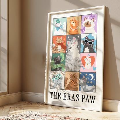 Eras Paw Taylor Swift Print