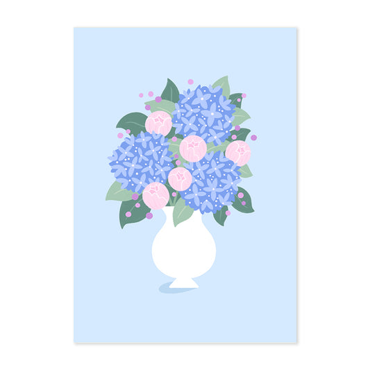 Hydrangea Art Print