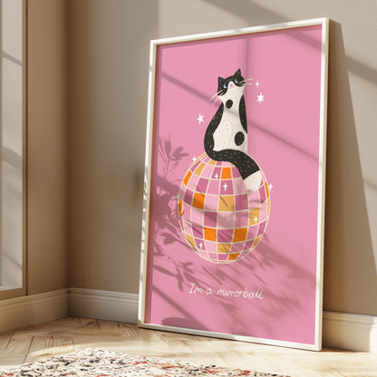 Mirrorball taylor Swift Cat Print