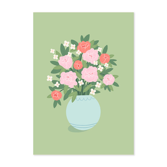 Peonies Art Print